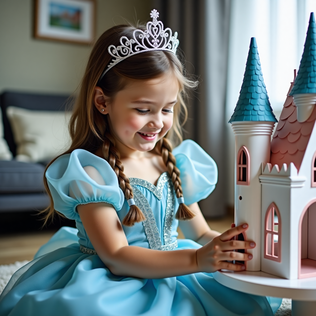 princess with castle